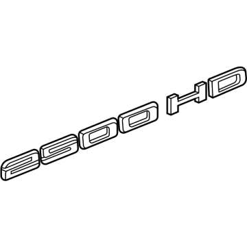 GM 84337651 Nameplate
