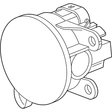 GMC Fog Light - 84436234