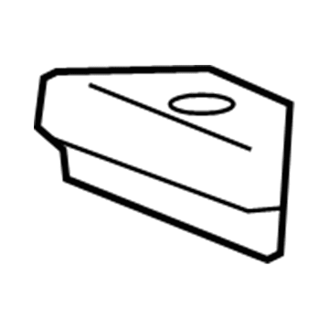 Cadillac 84109393 Battery Hold Down