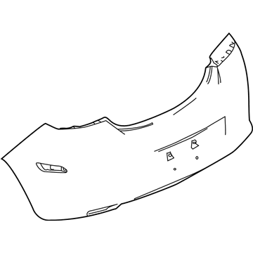 Saturn Astra Bumper - 94711094