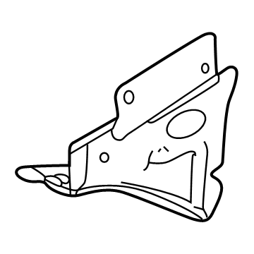 GM 13465119 Front Extension, Driver Side