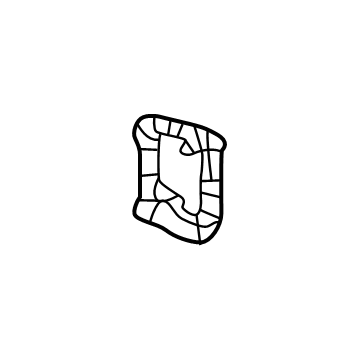 GM 39116687 Front Extension Baffle, Passenger Side