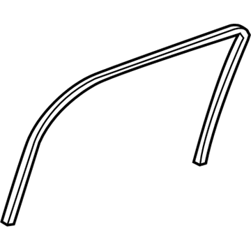 2007 Saturn Outlook Door Seal - 22853998