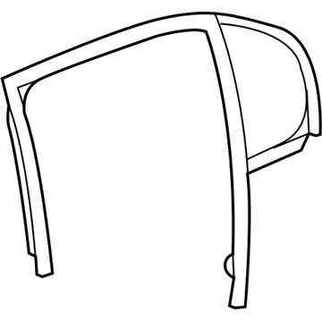Chevy 15910958 Fixed Glass