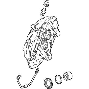 Chevy Corvette Brake Caliper Repair Kit - 85621103