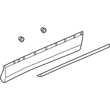 Chevy Door Moldings - 84514878