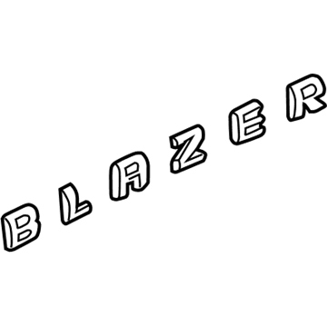Chevy Blazer Emblem - 84188528