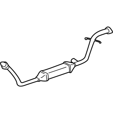 Oldsmobile 10340796 Converter & Pipe