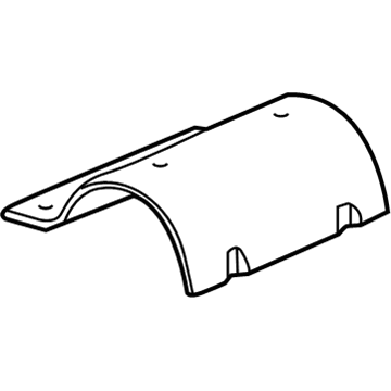 Saturn Exhaust Heat Shield - 15262493