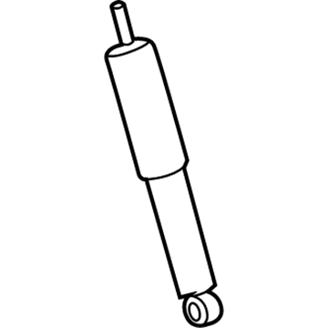 2005 GMC Canyon Shock Absorber - 19153639