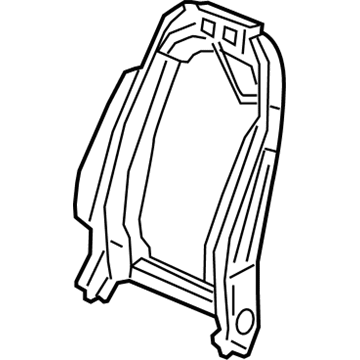 GM 13518925 Seat Frame, Front