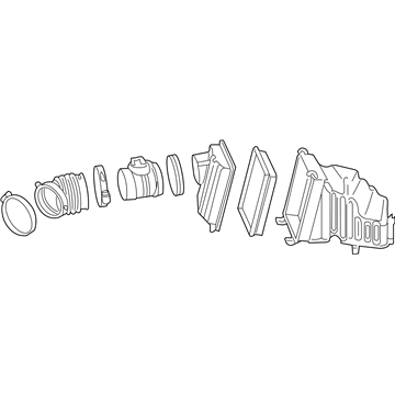 Chevy Monte Carlo Air Filter Box - 25888388