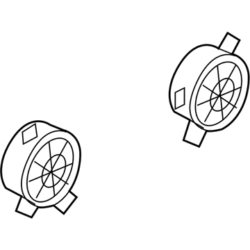 Chevy Fan Motor - 25949002