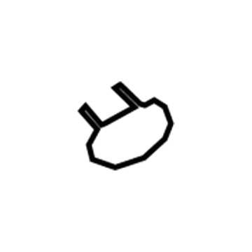 Chevy 15920656 Lock Pillar Trim Hole Cover