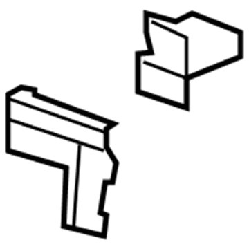 Chevy 15913766 Molding Extension