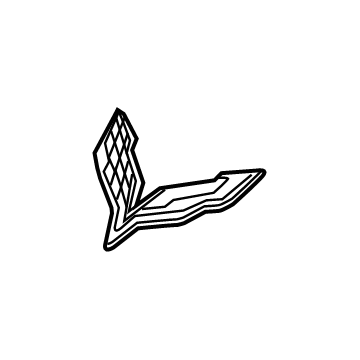 Chevy Corvette Emblem - 84658778