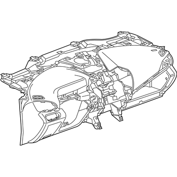 GM 84441744 Instrument Panel, Black