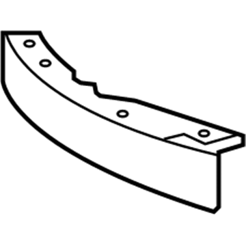 GM 23110655 Deflector, Front