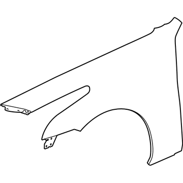 GM 84034559 Fender, Front Driver Side