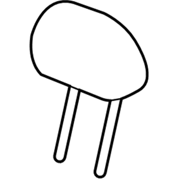 Buick 39179776 Headrest
