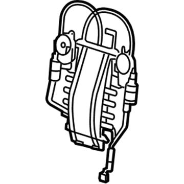 GM 88899987 Lumbar Support, Driver Side
