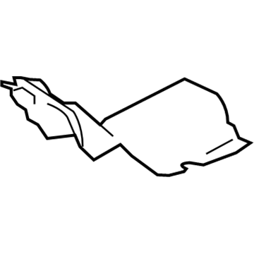 Saturn Exhaust Heat Shield - 25925237