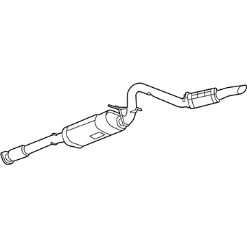 Chevy Exhaust Pipe - 25811688