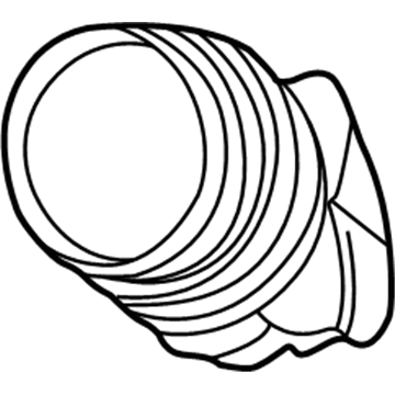 GMC Savana 2500 Air Intake Coupling - 25147195