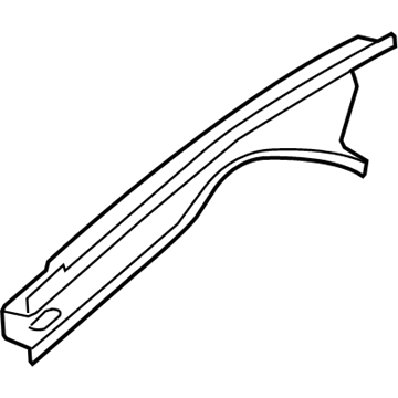 GM 20895357 Upper Rail, Front Passenger Side