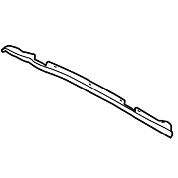 GM 23189575 Front Weatherstrip, Driver Side