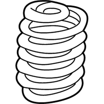 GM 25956183 Coil Spring, Rear Passenger Side