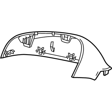 Buick 22834441 Mirror Cover