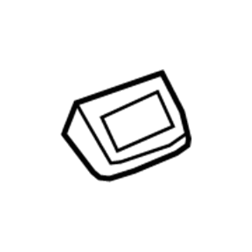 GM 25814787 Bezel