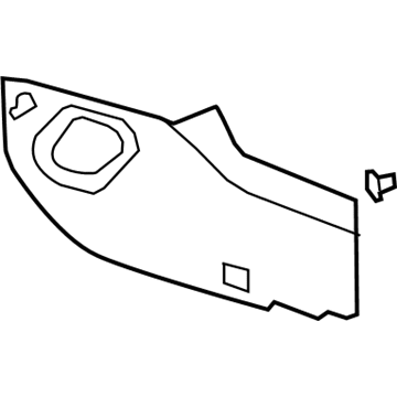 GM 25897000 Side Panel, Front Driver Side