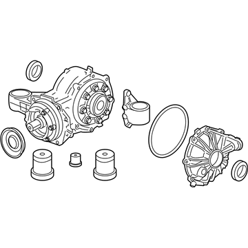 GM 42540531 Differential Assembly, Rear