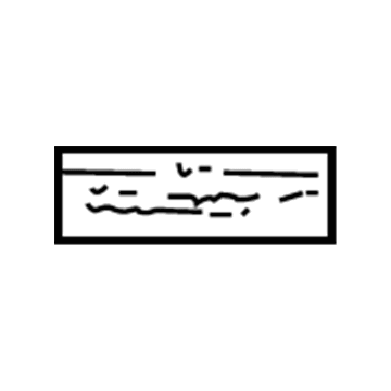 GM 25731323 A/C Label