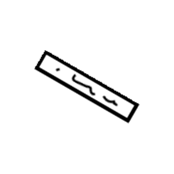 Pontiac 25742390 Caution Label