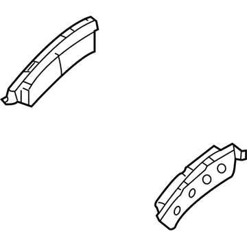 Chevy 87827068 Rear Pads