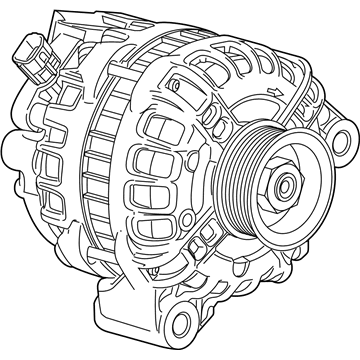 Chevy Silverado 2500 HD Alternator - 84143539