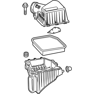 Chevy Silverado 1500 Air Filter Box - 84412394