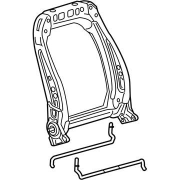 Buick 13577705 Seat Back Frame