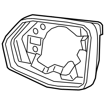 Chevy Blazer Mirror Cover - 84539669