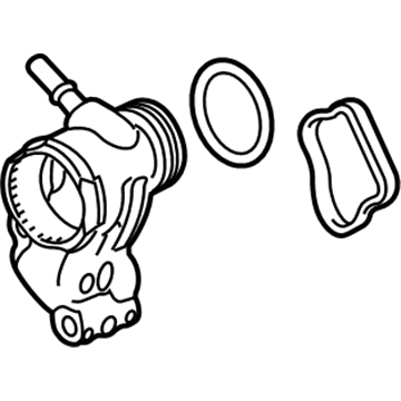 Cadillac Cooling Hose - 12623051