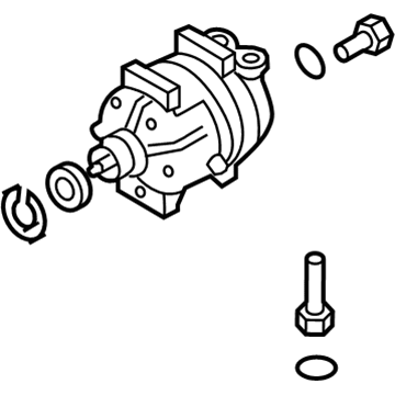 Pontiac A/C Compressor - 95966587