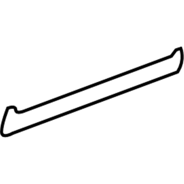 GM 25805145 Belt Weatherstrip, Rear Outer Passenger Side