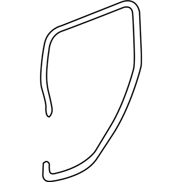 2008 Hummer H2 Door Seal - 25977405
