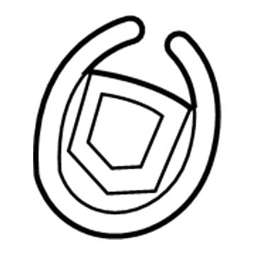 GM 10376727 Emblem, Front