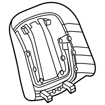 GM 84828078 Seat Back Panel