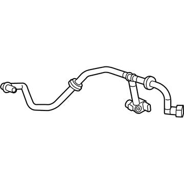 Chevy Corvette Brake Booster Vacuum Hose - 84492718