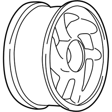 2005 Pontiac Aztek Spare Wheel - 9594059